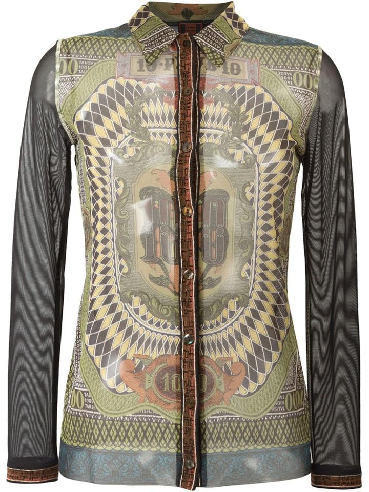 Jean Paul Gaultier Vintage 'le Grand Voyage' Shirt - Multicolour