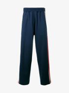 Facetasm Stripe Track Pants, Men's, Size: 4, Blue, Cotton/rayon