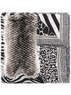 Pierre-louis Mascia Printed Scarf - Black
