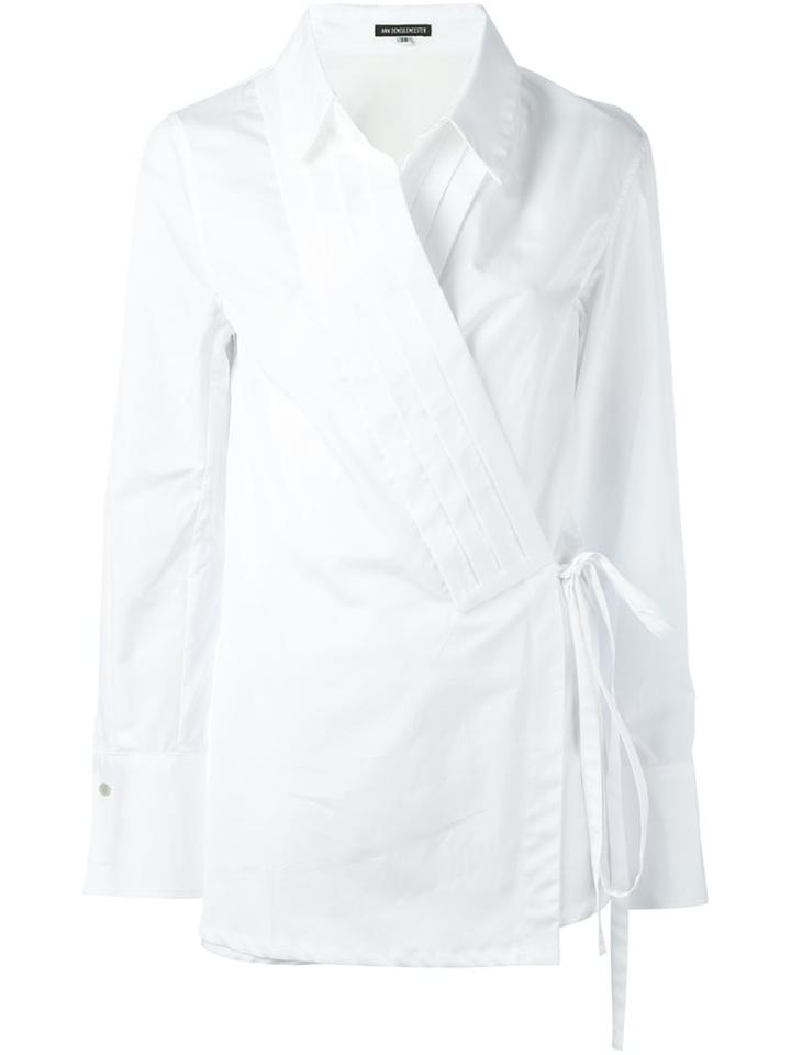 Ann Demeulemeester Wrap Tie Shirt