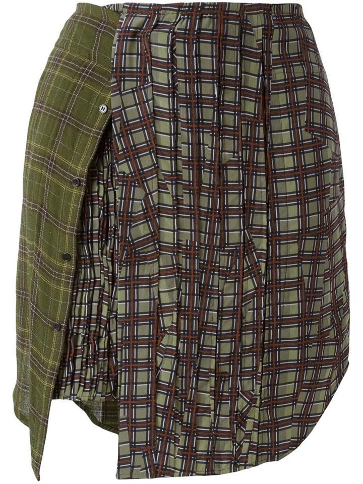 A.f.vandevorst Multi Patterned Mini Skirt