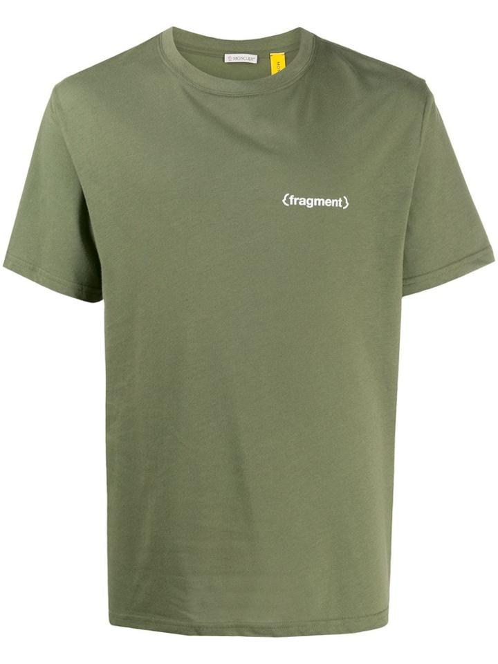 Moncler Fragment Crewneck T-shirt - Green