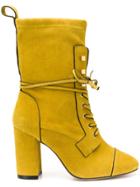 Stuart Weitzman Veruka Boots - Yellow