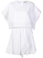 3.1 Phillip Lim Batwing Poplin Dress - White