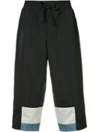 Iise Cropped Trousers, Men's, Size: Medium, Black, Nylon/polyester