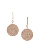 Astley Clarke Large 'icon' Diamond Drop Earrings, Women's, Metallic