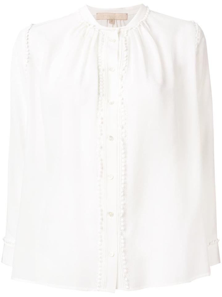 Vanessa Bruno Mandarin Collar Shirt - Neutrals