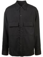Lemaire Patch Pockets Shirt - Black