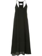 Strateas Carlucci Pixel Slip Dress - Black