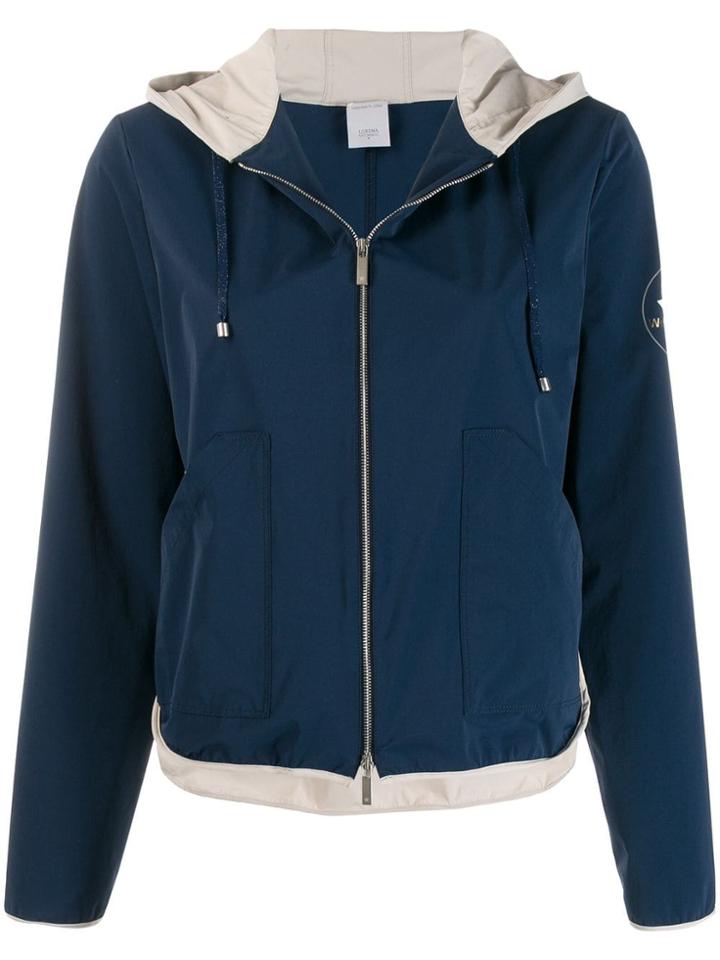 Lorena Antoniazzi Zip Up Jacket - Blue