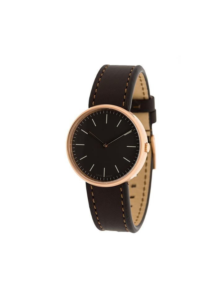Uniform Wares M35 Two-hand Watch - Brown