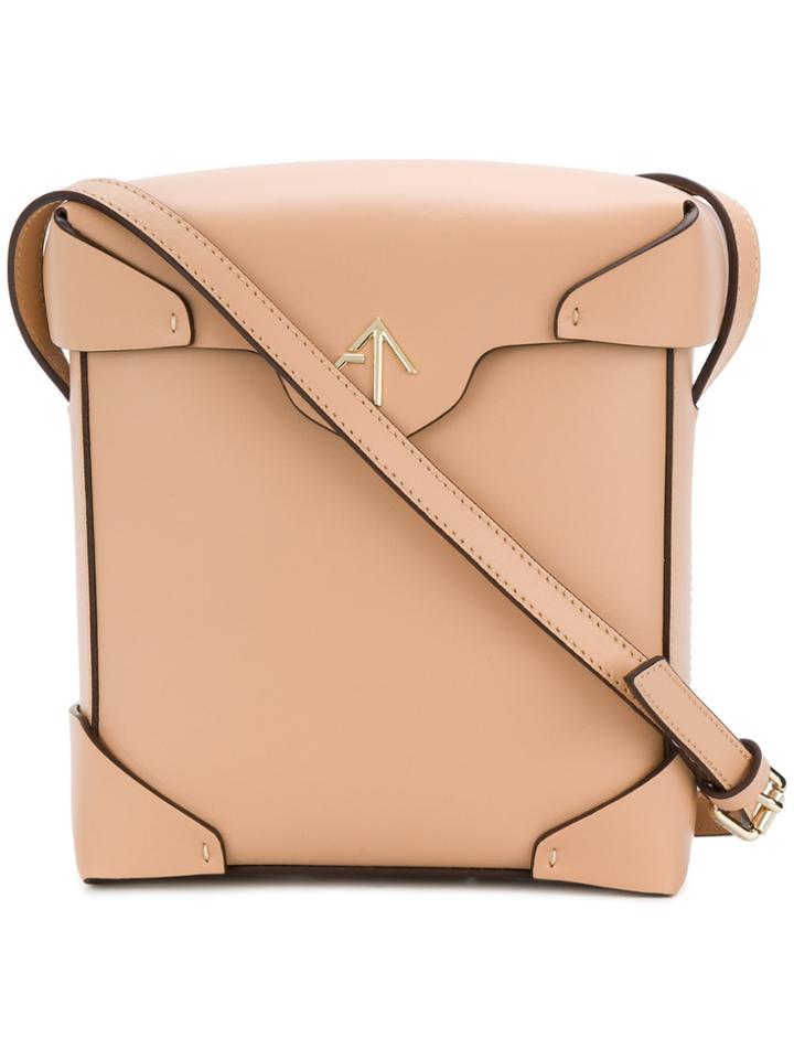 Manu Atelier Flap Shoulder Bag - Nude & Neutrals
