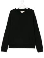 Andorine Embroidered Sweatshirt - Black