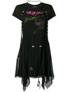 Diesel Layered T-shirt Dress - Black