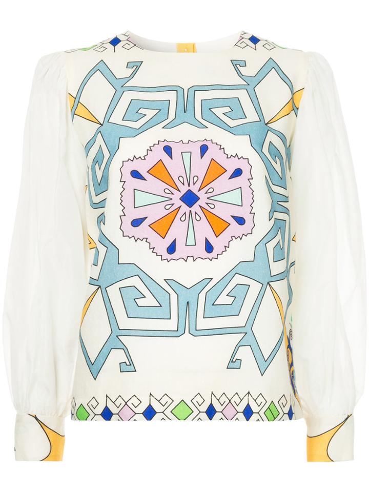 Assel Oyo Blouse - Nude & Neutrals