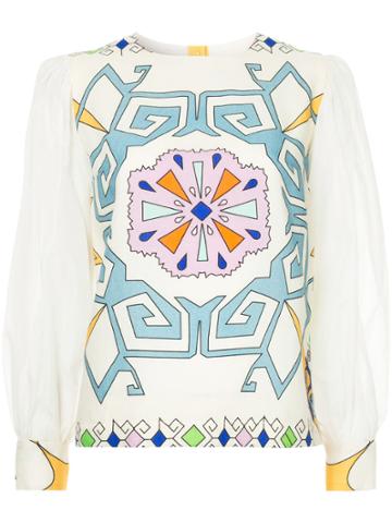 Assel Oyo Blouse - Nude & Neutrals