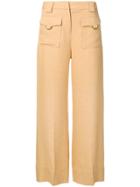 L'autre Chose Palazzo Trousers - Neutrals