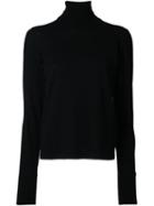 Nehera Turtleneck Pullover, Women's, Size: Medium, Black, Virgin Wool