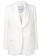 Ermanno Scervino V-neck Blazer Jacket - White