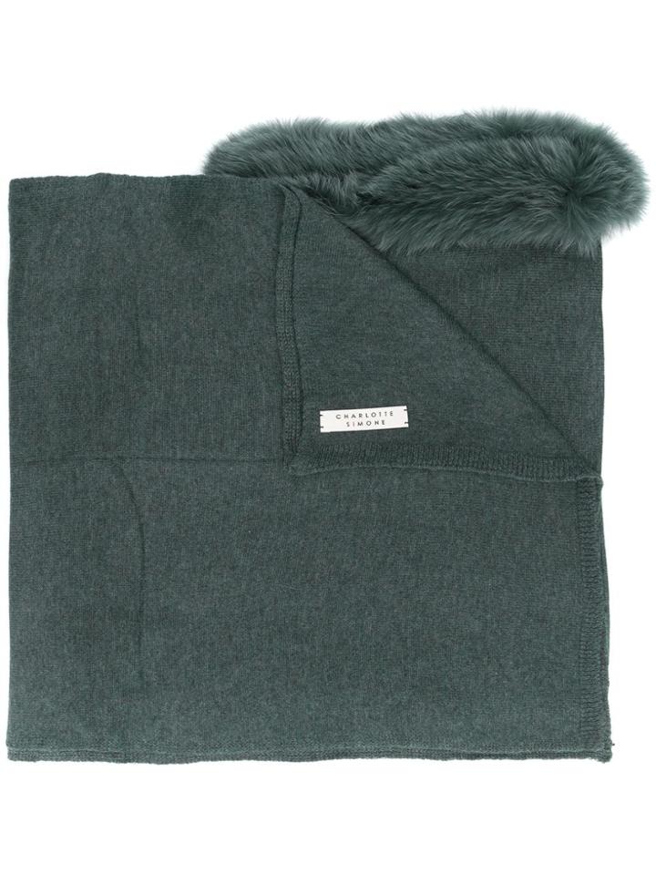 Charlotte Simone Samantha Scarf - Grey