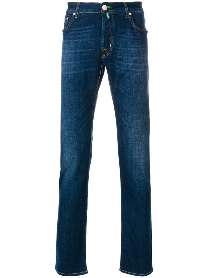 Jacob Cohen Slim-fit Denim Trousers - Blue