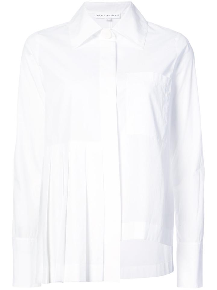 Robert Rodriguez Asymmetric Shirt - White