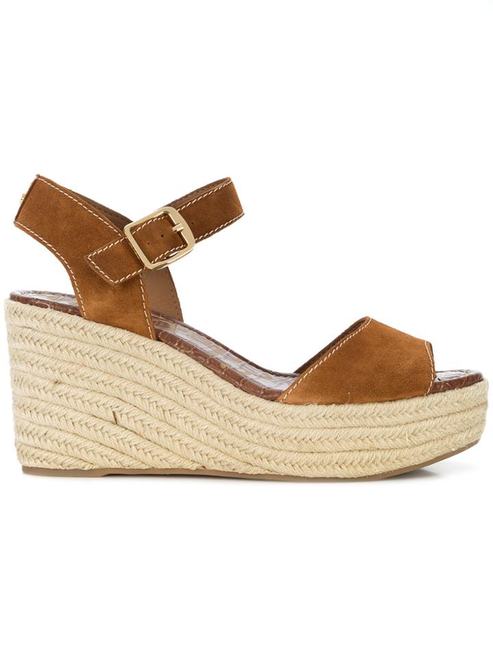 Sam Edelman Dimitree Wedge Sandals - Brown