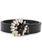 Liu Jo Crystal Embellished Buckle - Black