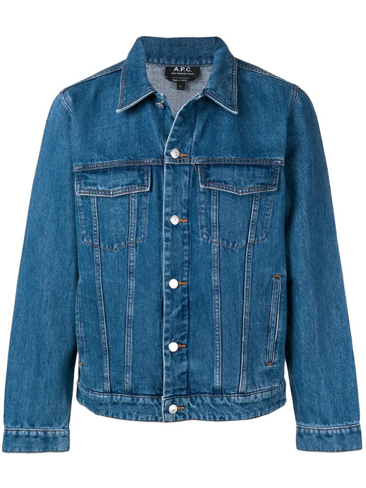 A.p.c. Charles Jacket - Blue