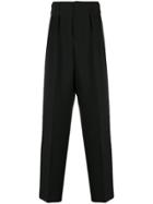 Maison Kitsuné Dropped-crotch Trousers - Black