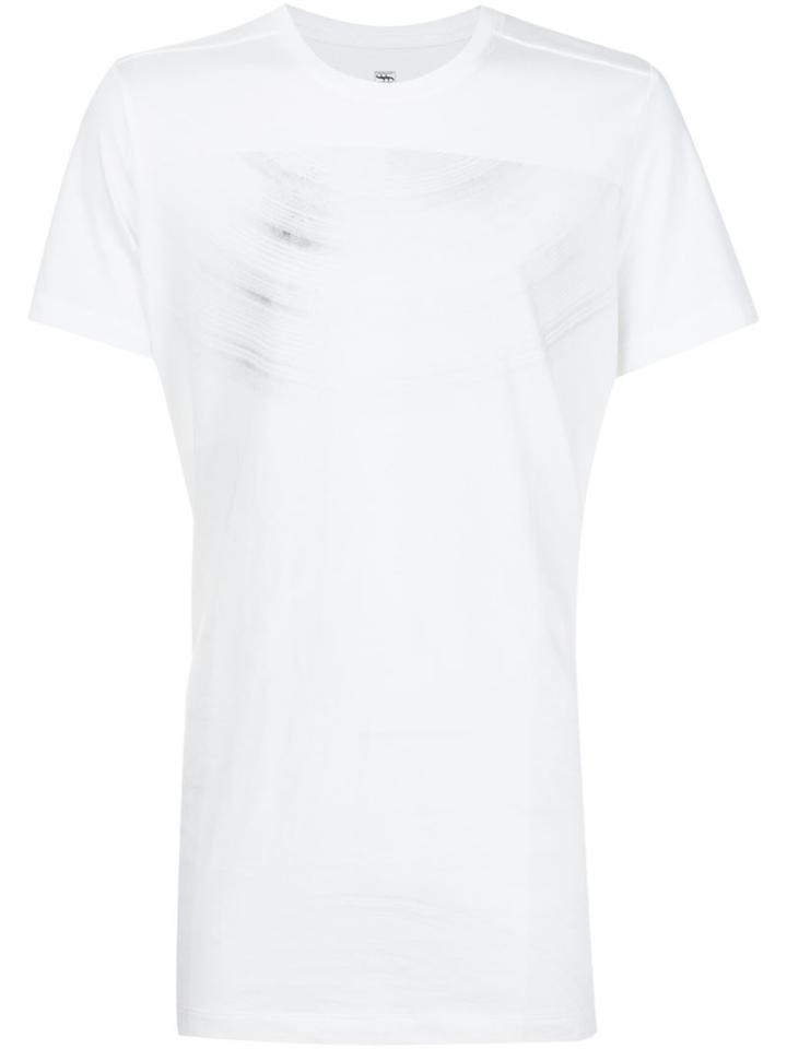 Julius Faded Circle Print T-shirt, Men's, Size: 3, White, Cotton/modal
