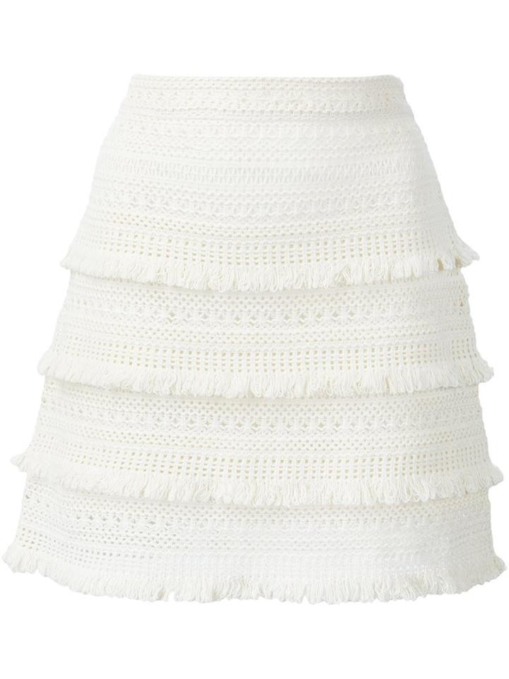 Joie Panelled Mini Skirt