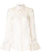 Mikio Sakabe Taffeta Shirt - Nude & Neutrals