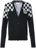 Emporio Armani Button Up Cardigan - Blue