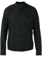 Belstaff Zipped Jacket, Men's, Size: 46, Black, Cotton/viscose