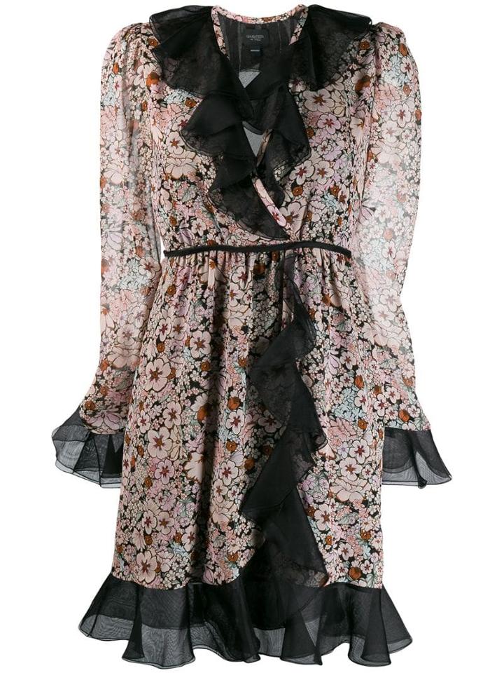 Giambattista Valli Floral Print Mini Dress - Pink