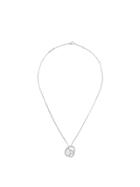 Boucheron 18kt White Gold Diamond Pendant Necklace - Silver