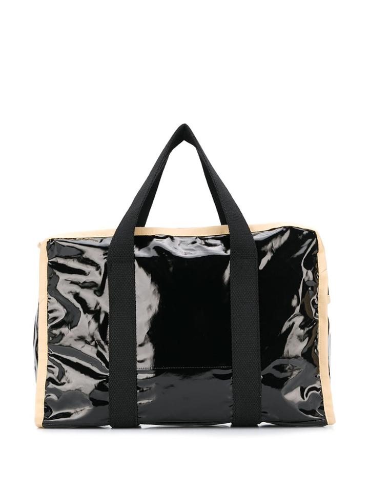 Kassl Editions Large Zipped Tote Bag - Black
