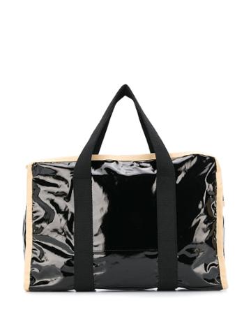 Kassl Editions Large Zipped Tote Bag - Black