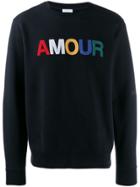 Sandro Paris Amour Sweatshirt - Blue