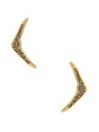 Camila Klein Rabo De Peixe Earrings - Gold