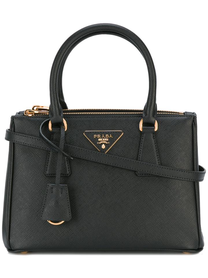 Prada Galleria Small Tote - Black