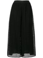 Missoni Crochet Wide Leg Trousers - Black