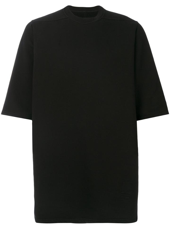 Les Hommes Urban Geometric Print T-shirt - Black