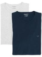 Emporio Armani Logo Detail T-shirt - Blue