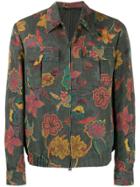 Etro Printed Shirt Jacket - Green