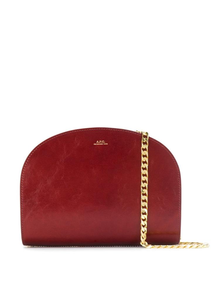 A.p.c. Zip-top Shoulder Bag - Red