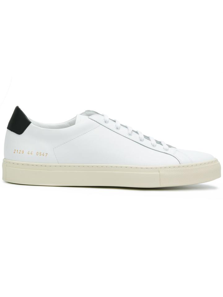 Common Projects Achilles Retro Low Top Sneakers - White