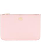 Dolce & Gabbana Logo Plaque Purse - Pink