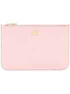 Dolce & Gabbana Logo Plaque Purse - Pink